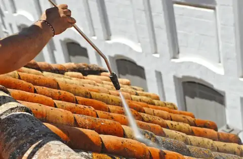 Nettoyage de toitures - Amanvillers